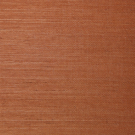 Sisal - Burnt Orange Wallpaper