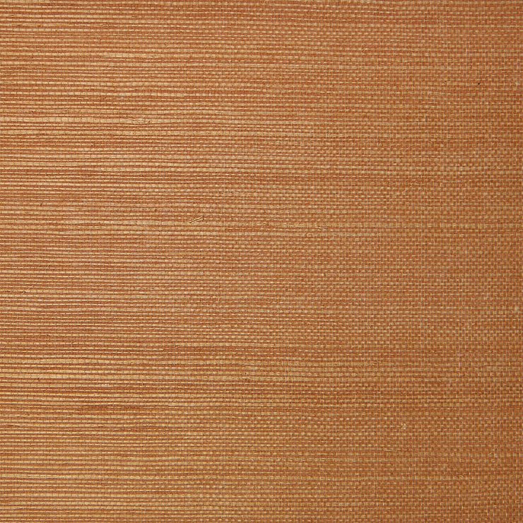 Sisal - Caramel Brown Wallpaper