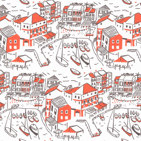Portofino - Paprika Wallpaper