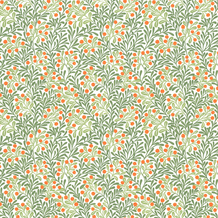 Fruit Botanical - Olive Wallpaper