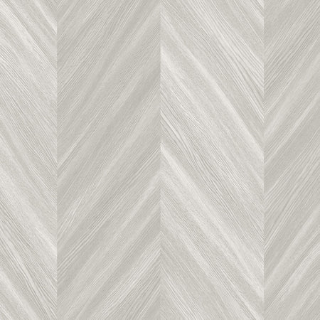 Banded Grain - Quartzite Gray Wallpaper