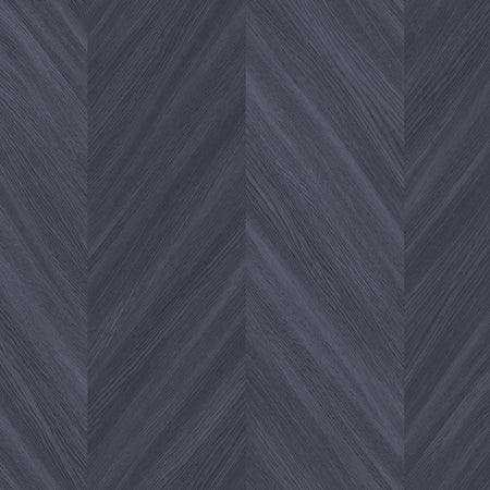 Banded Grain - Midnight Wallpaper