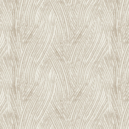 Woven - White Gold Wallpaper