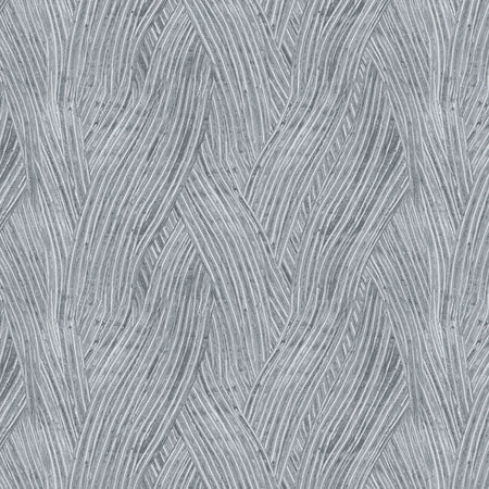 Woven - Steel Wallpaper