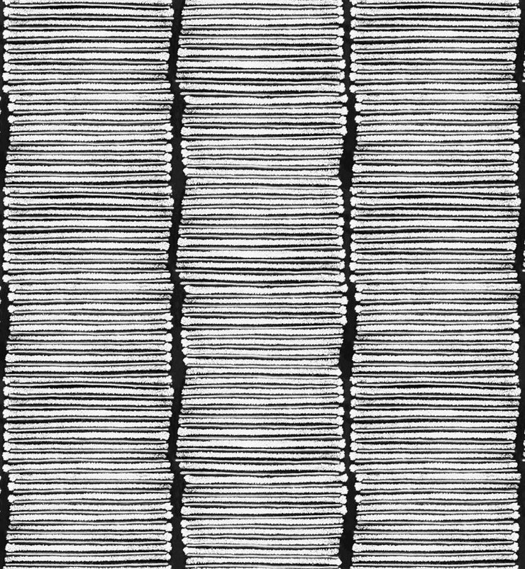 Stitched - Coal Wallpaper