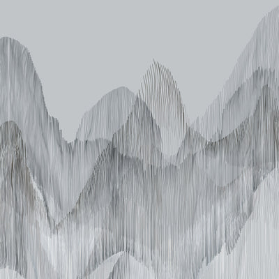 Sediment Mural - Fog Mural