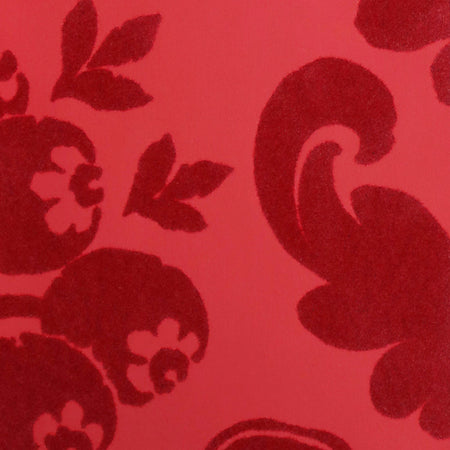 Heritage Damask - Rose and Rose Velvet Wallpaper
