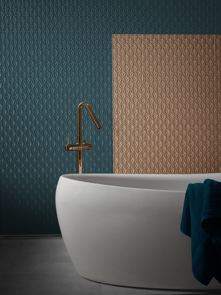 Fanfare Paintable Embossed Wallcovering