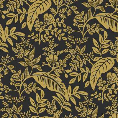 Canopy Wallpaper - Gold/Black Wallpaper