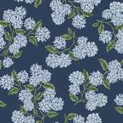 Hydrangea Wallpaper - Navy Wallpaper