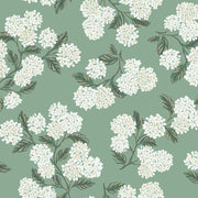 Hydrangea Wallpaper - Jade Wallpaper