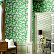 Hydrangea Wallpaper - Jade