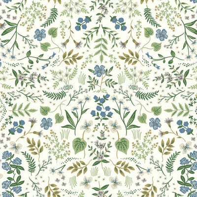 Wildwood Wallpaper - Blue/Green Wallpaper