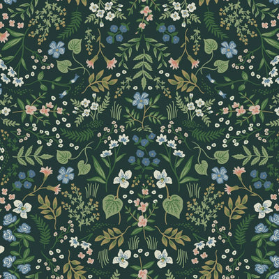 Wildwood Wallpaper - Hunter Green Wallpaper