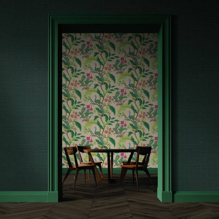 Palette Wallpaper - Hunter Green