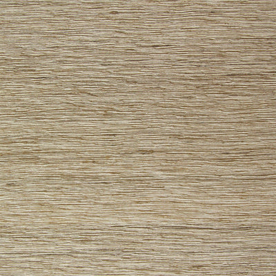 Tan and Brown Striped Linen Wallcovering Wallpaper
