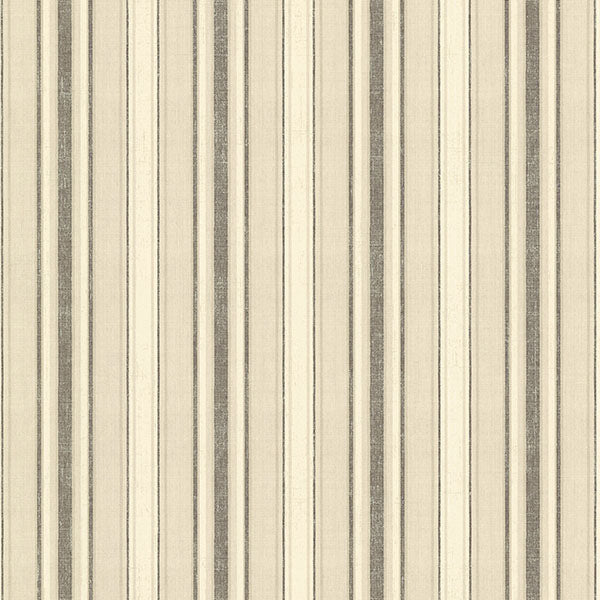 Ellsworth Espresso Sunny Stripe Wallpaper Wallpaper