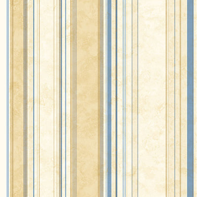 Cape Elizabeth Navy Lookout Stripe Wallpaper Wallpaper