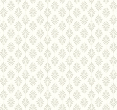 Leaflet Wallpaper - Taupe Wallpaper