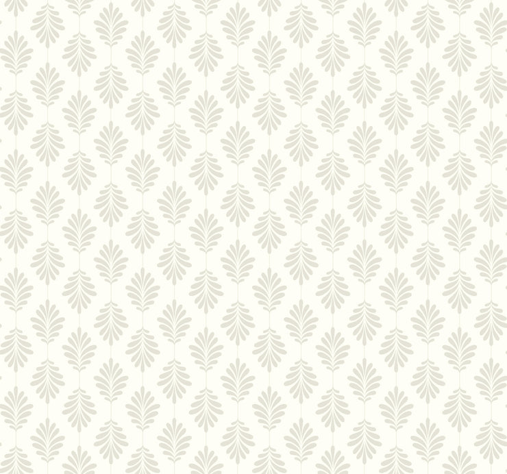 Leaflet Wallpaper - Taupe Wallpaper