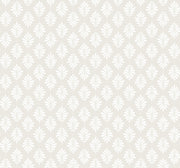 Leaflet Wallpaper - White/Gray Wallpaper