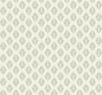 Leaflet Wallpaper - Green Wallpaper