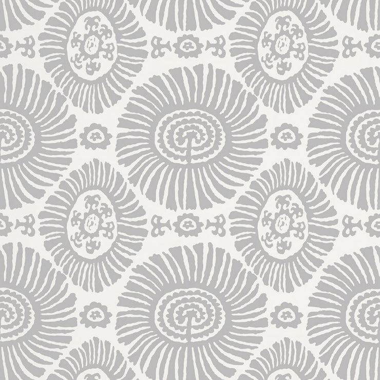 Solis - Light Grey Wallpaper
