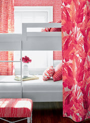 Rain Water Wallcovering - Pink and Coral