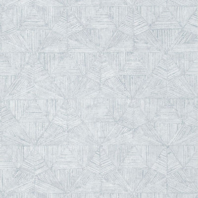 Crystalla - Soft Blue Wallpaper