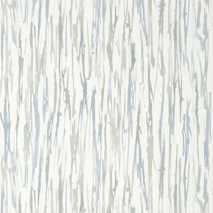 Aurora - Soft Blue and Grey Wallpaper