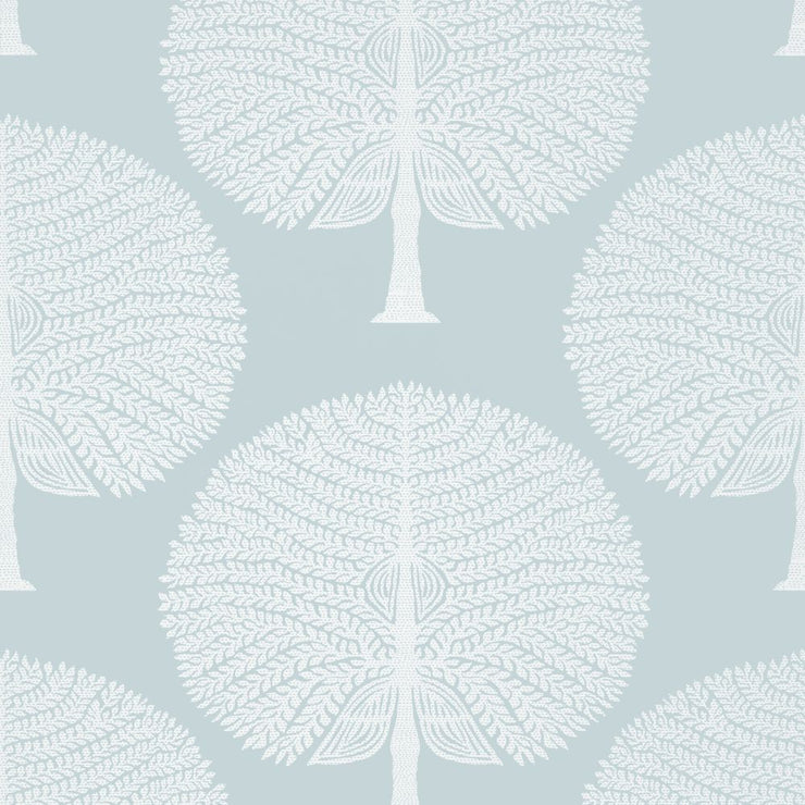 Mulberry Tree - Spa Blue Wallpaper