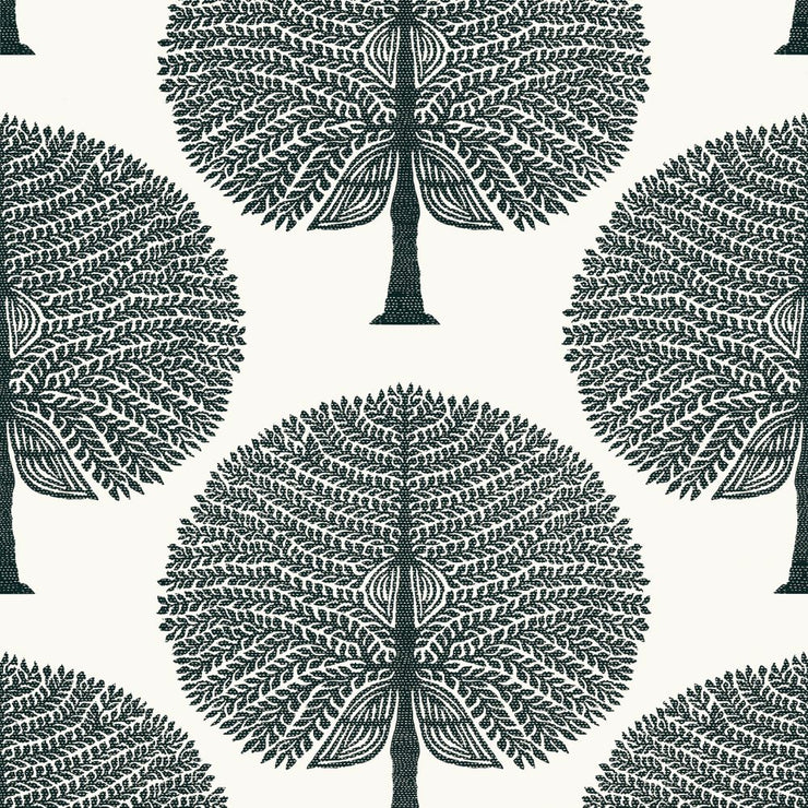 Mulberry Tree - Black and White Wallpaper