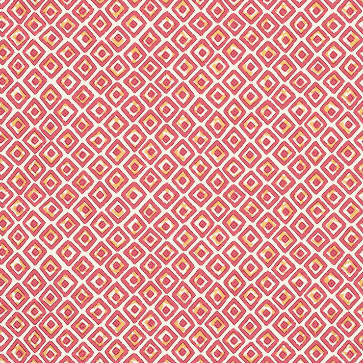 Indian Diamond - Pink Wallpaper