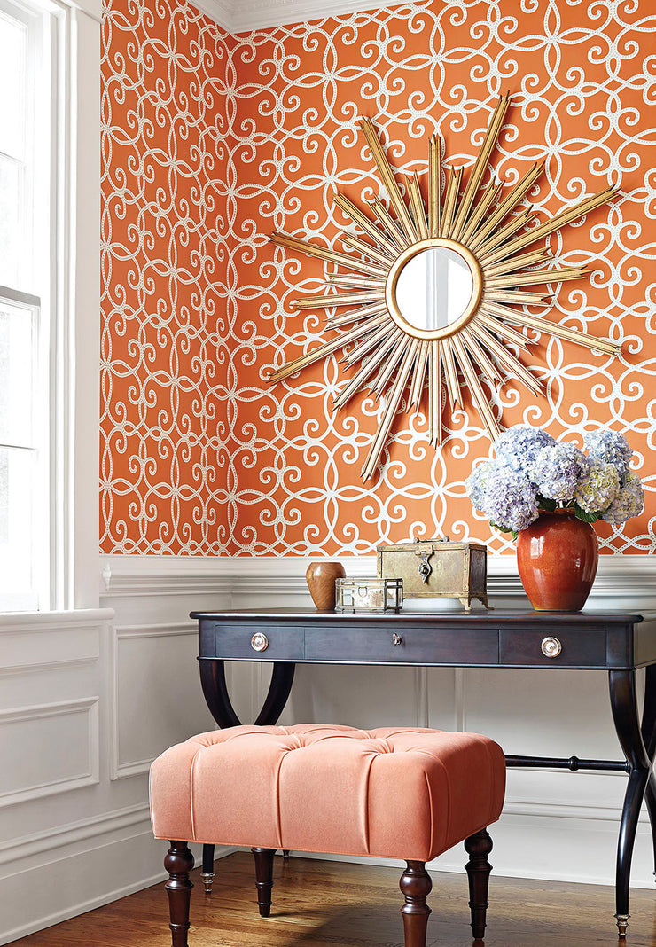 Kendall Wallcovering - Persimmon