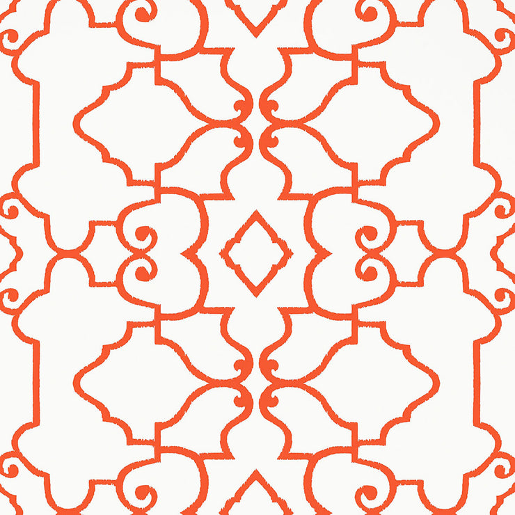 Ogden - Coral Wallpaper