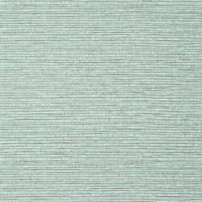 Woody Grass - Aqua and Grey Wallpaper