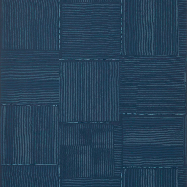 Hayworth - Navy Wallpaper
