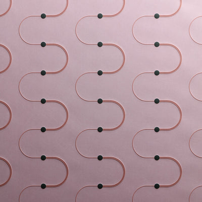 Knot Haptic Wallcovering - Blush Wallpaper