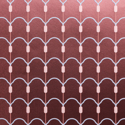 Gate Haptic Wallcovering - Amaranth Wallpaper