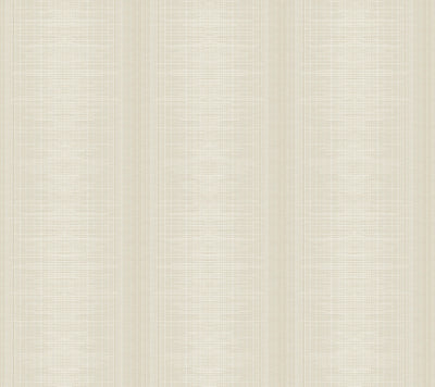 Silk Weave Stripe Wallpaper - Beige Wallpaper