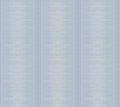 Silk Weave Stripe Wallpaper - Blue Wallpaper