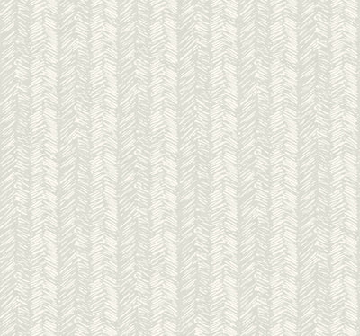 Fractured Herrigbone Wallpaper - Light Gray Wallpaper