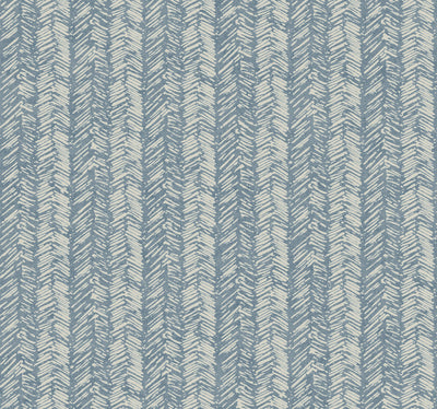 Fractured Herrigbone Wallpaper - Blue Wallpaper