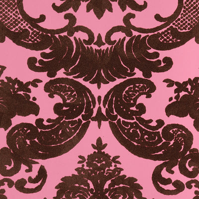 Madison Damask - Pink Wallpaper