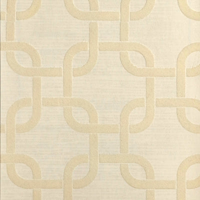 Linked Chains - Cream Wallpaper