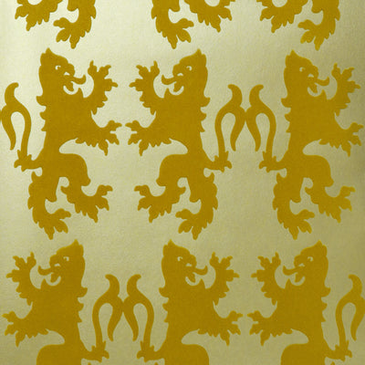 Griffons - Golden Wallpaper