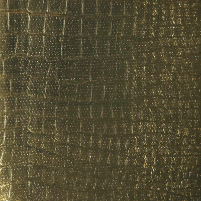 Alligator - Antique Brass Wallpaper