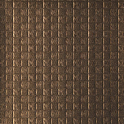 Squares - Antique Brass Wallpaper