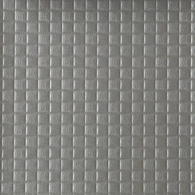 Squares - Brushed Nickel Wallpaper