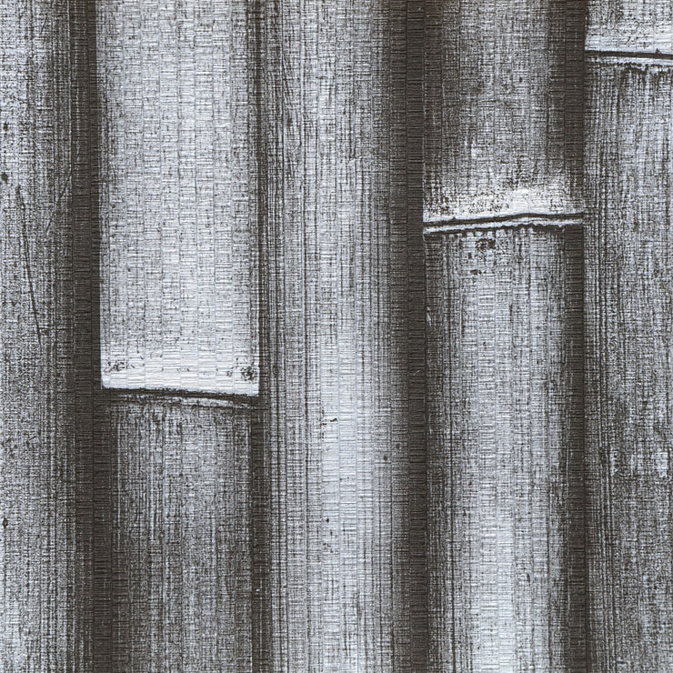 Greyscale Wood Planks Wallpaper